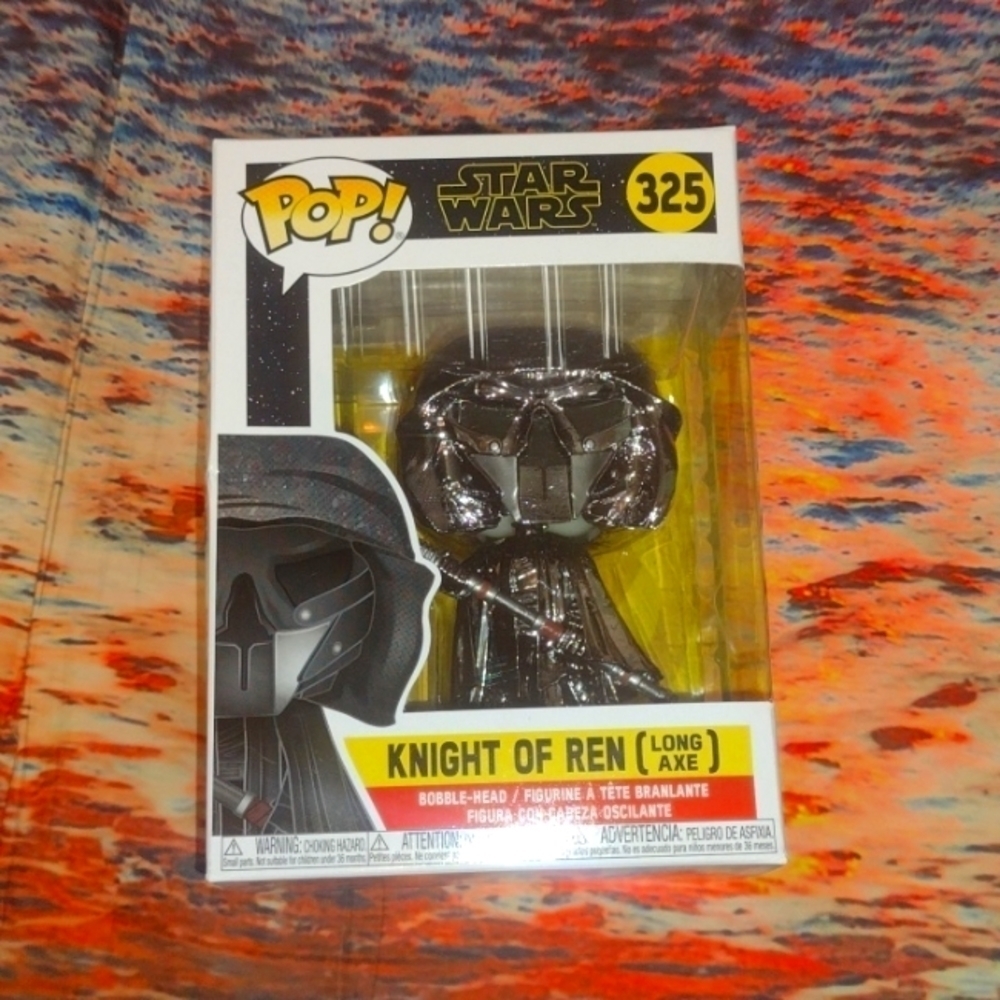 Pop Funko star wars knights of ren (long axe) bobble head
